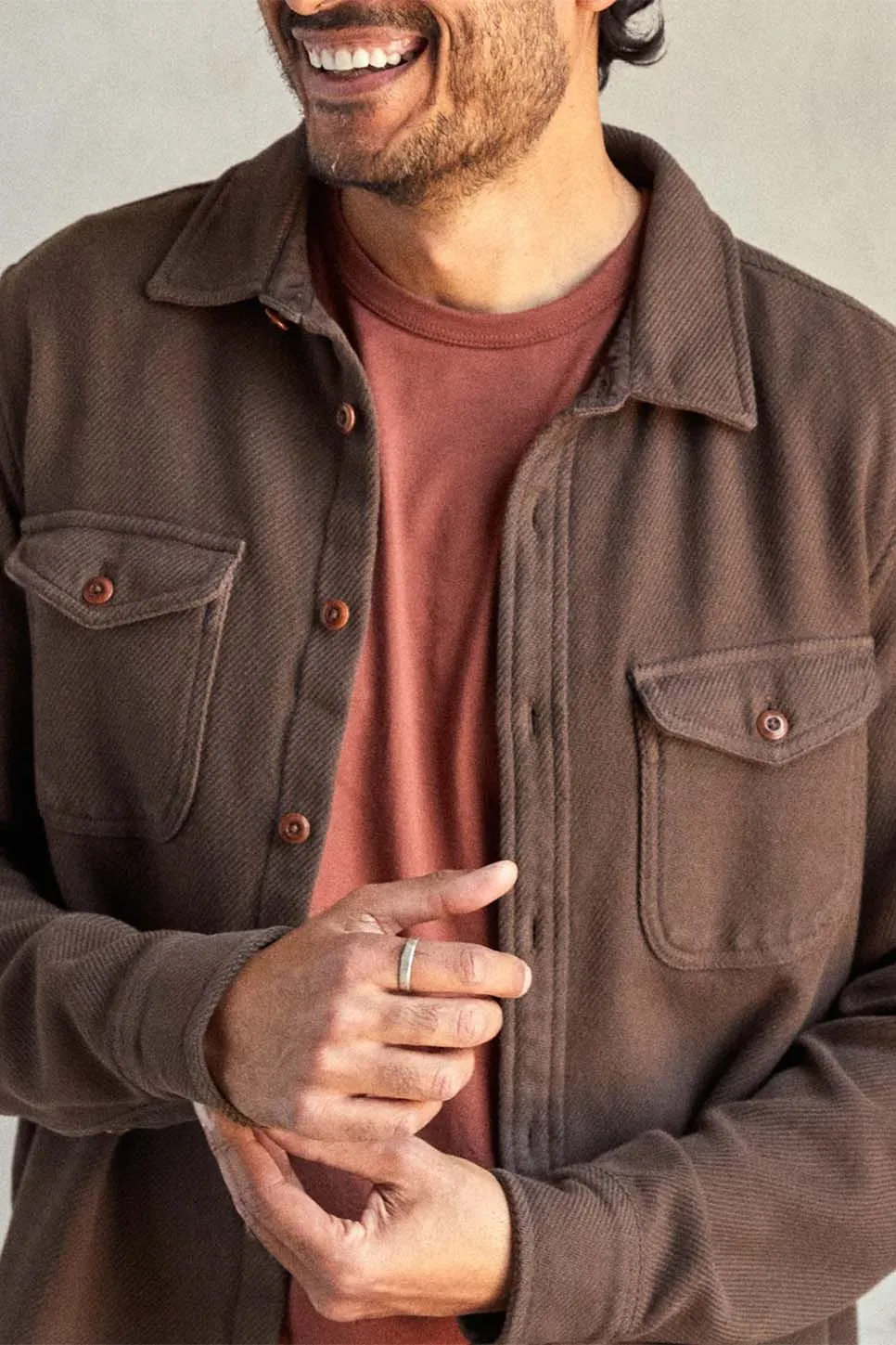 CHROMA BLANKET SHIRT Beachwood sold by REVOLVR Menswear product image thumbnail 4