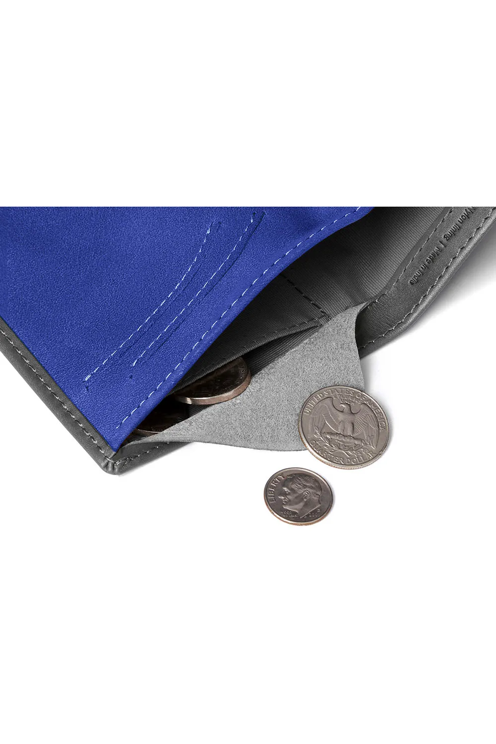 NOTE SLEEVE Charcoal Cobalt sold by REVOLVR Menswear product image thumbnail 5