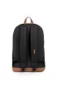 POP QUIZ BACKPACK Black/Tan sold by REVOLVR Menswear