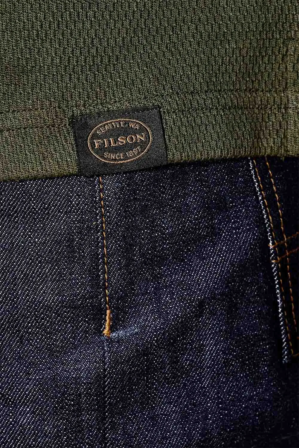 WAFFLE KNIT THERMAL Mossy Rock sold by REVOLVR Menswear product image thumbnail 4