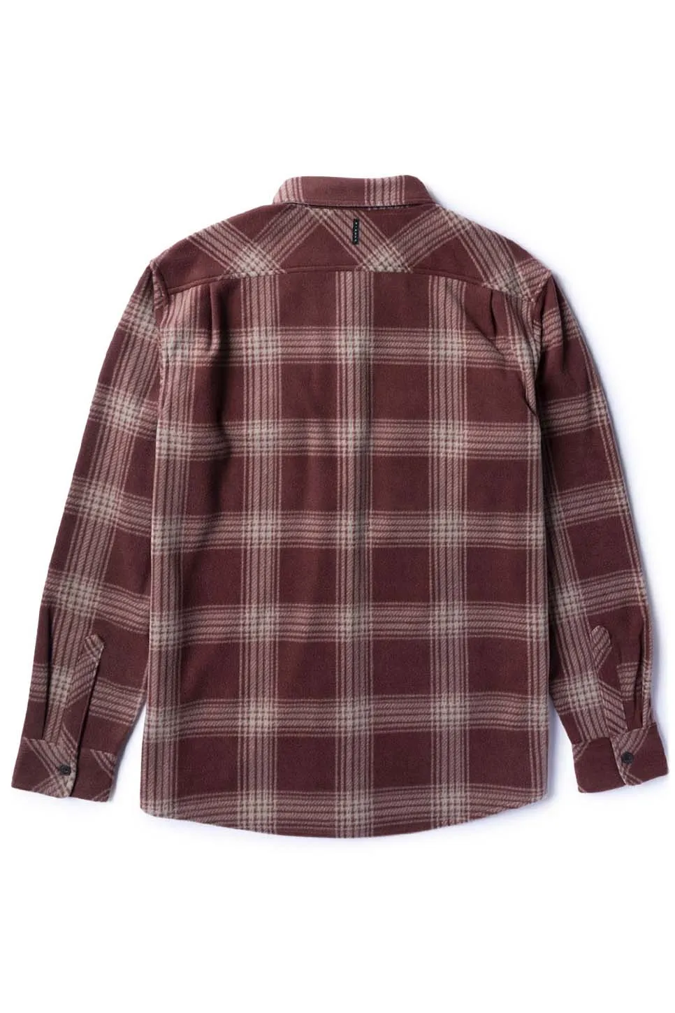 ECO-ZY LS POLAR FLANNEL Fired Brick sold by REVOLVR Menswear product image thumbnail 2