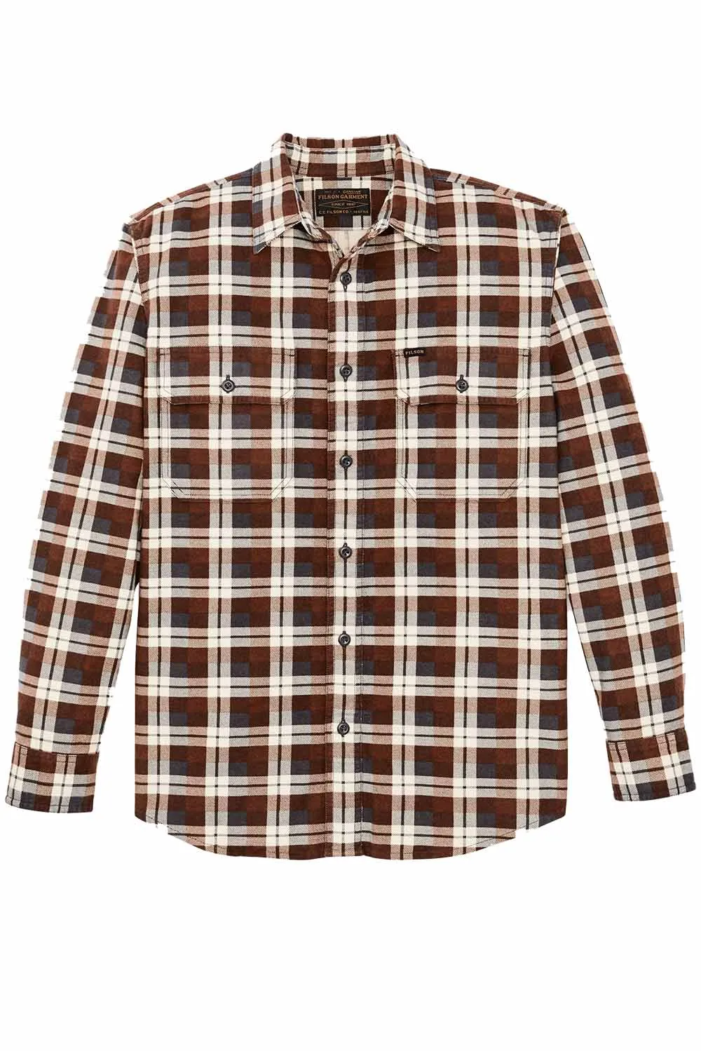FIELD FLANNEL Brown/Gray Plaid sold by REVOLVR Menswear