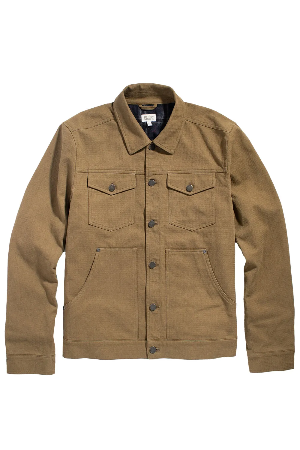 THE BURL JACKET Warm Olive sold by REVOLVR Menswear