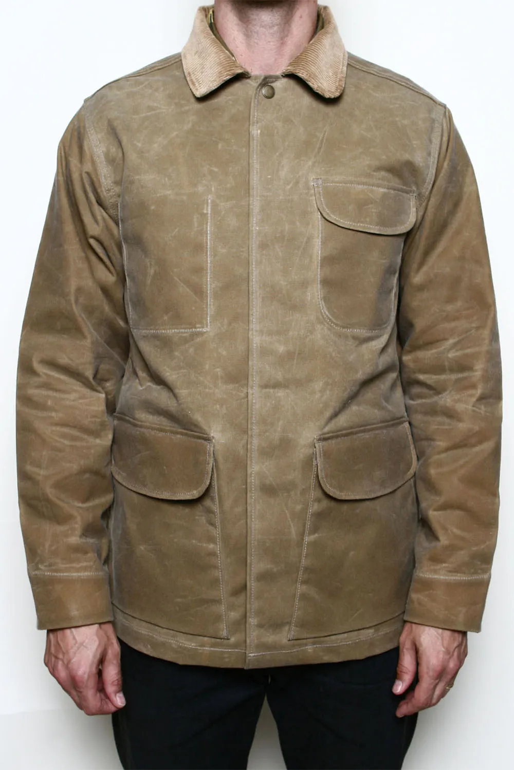 HUNTER SUPPLY JACKET Waxed Tan sold by REVOLVR Menswear
