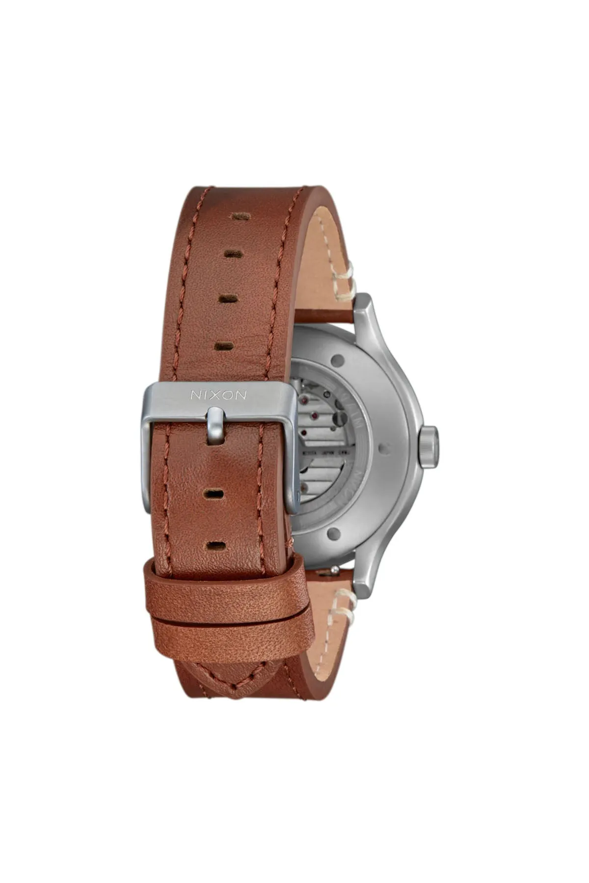 SPECTRA LEATHER - LT GUNMETAL/BASALT/SIENNA sold by REVOLVR Menswear product image thumbnail 4