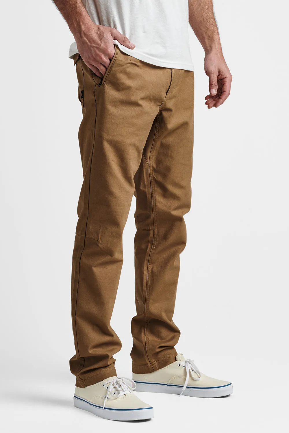 LAYOVER TRAVELER PANT - DARK KHAKI sold by REVOLVR Menswear product image thumbnail 3
