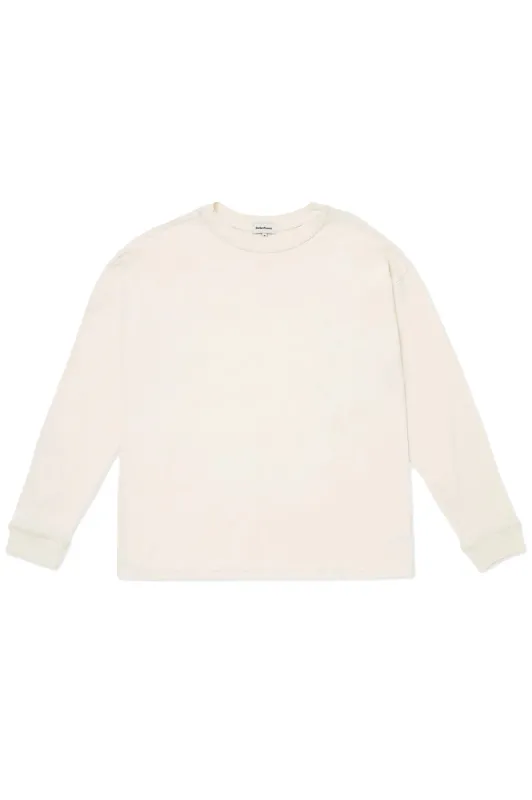 RELAXED LS TEE Bone sold by REVOLVR Menswear