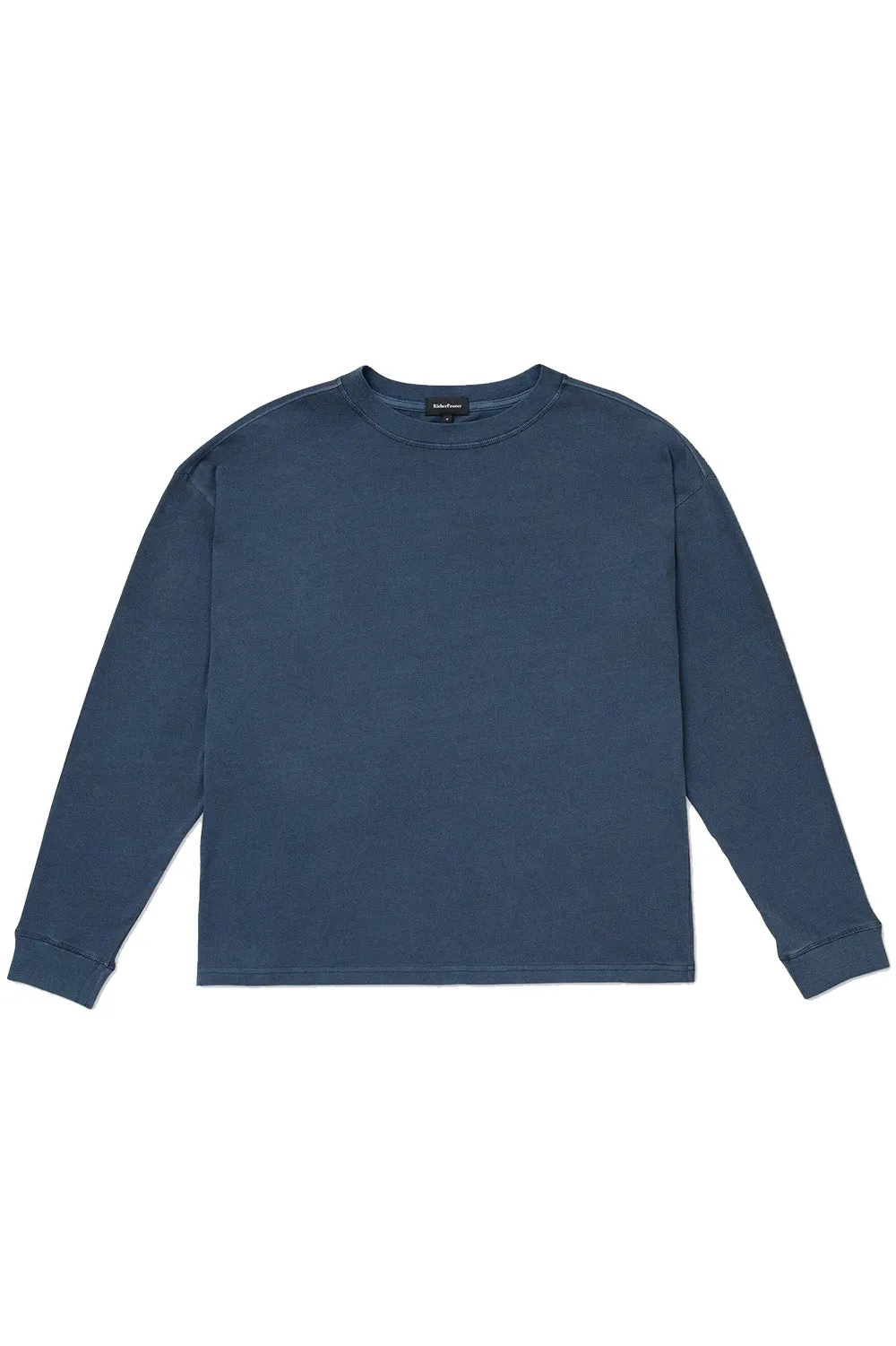 RELAXED LS TEE Moonlit Ocean sold by REVOLVR Menswear