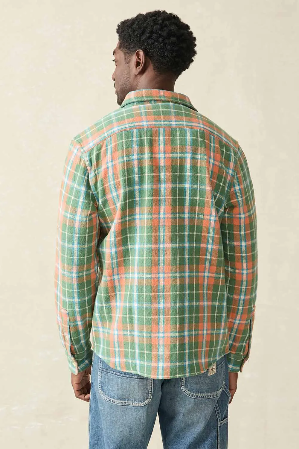 THE SURF FLANNEL Forest Hollow Plaid sold by REVOLVR Menswear product image thumbnail 2