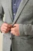 INLET KNIT BLAZER Medium Grey Melange sold by REVOLVR Menswear