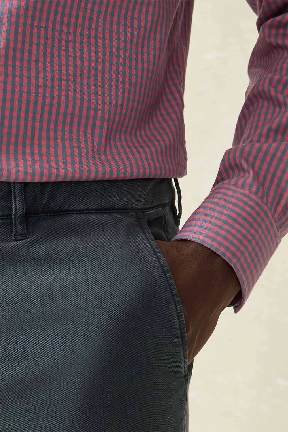 COASTLINE CHINO Blue Nights sold by REVOLVR Menswear product image thumbnail 4