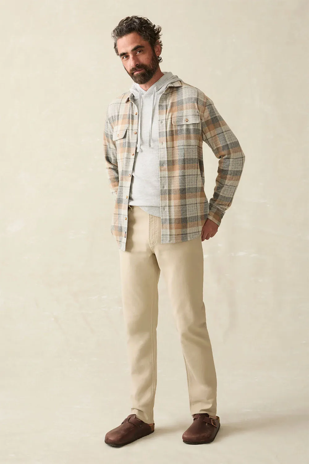 LEGEND SWEATER SHIRT Desert Plaid sold by REVOLVR Menswear product image thumbnail 4