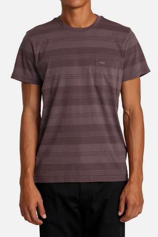 PTC STRIPE SS Plum Ash sold by REVOLVR Menswear