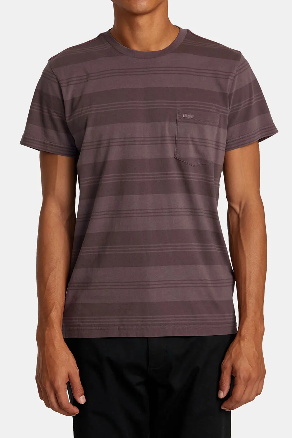 PTC STRIPE SS Plum Ash sold by REVOLVR Menswear
