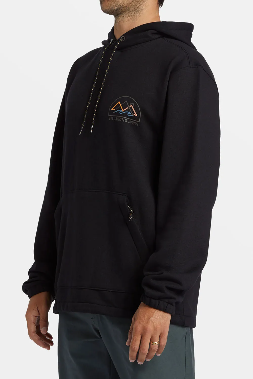 COMPASS PULLOVER Black sold by REVOLVR Menswear product image thumbnail 3
