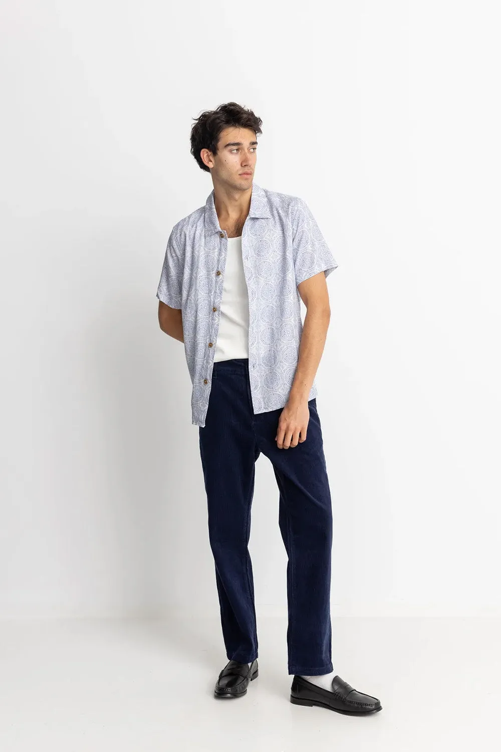 CORD TROUSER - NAVY sold by REVOLVR Menswear product image thumbnail 2