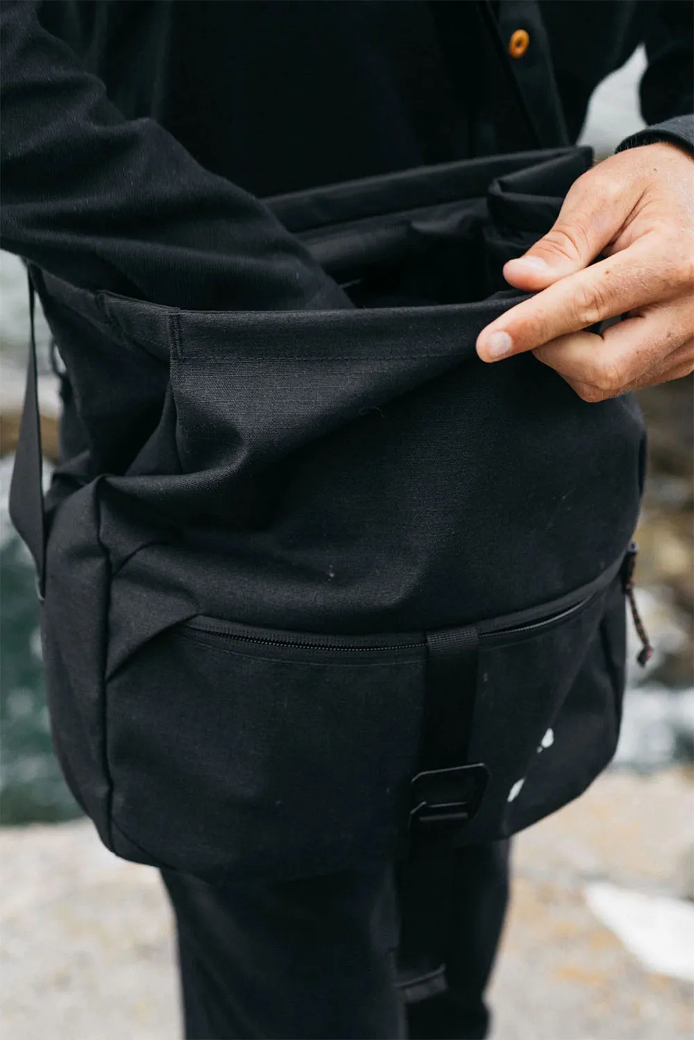 NAUTILUS CROSSBODY BAG Black sold by REVOLVR Menswear product image thumbnail 5