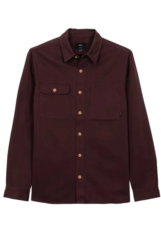 EDDYSTONE SHIRT Black Cherry sold by REVOLVR Menswear