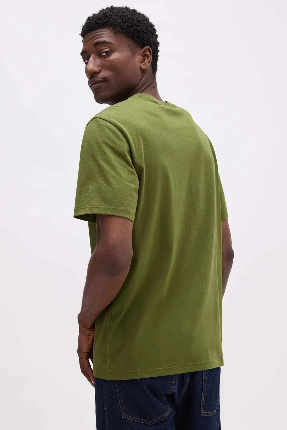 PIMA POCKET TEE Cypress sold by REVOLVR Menswear product image thumbnail 2