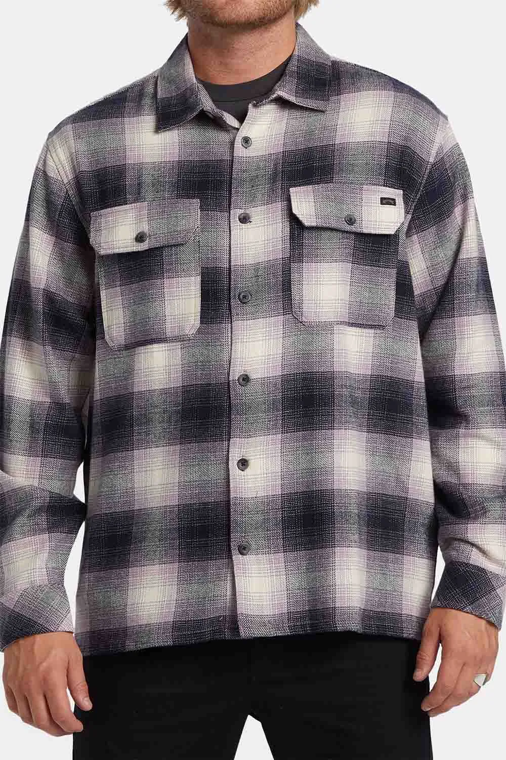 OFFSHORE FLANNEL Purple Ash sold by REVOLVR Menswear product image thumbnail 2
