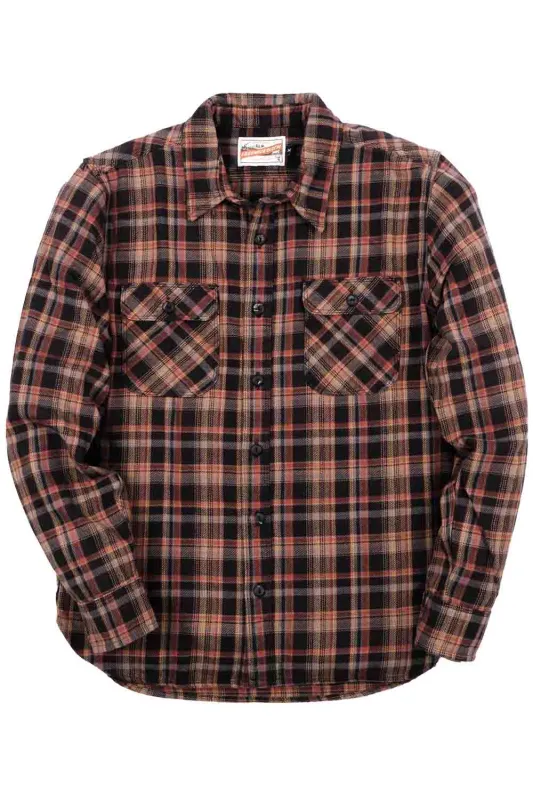 JEPSON PLAID WOVEN Black Plaid sold by REVOLVR Menswear