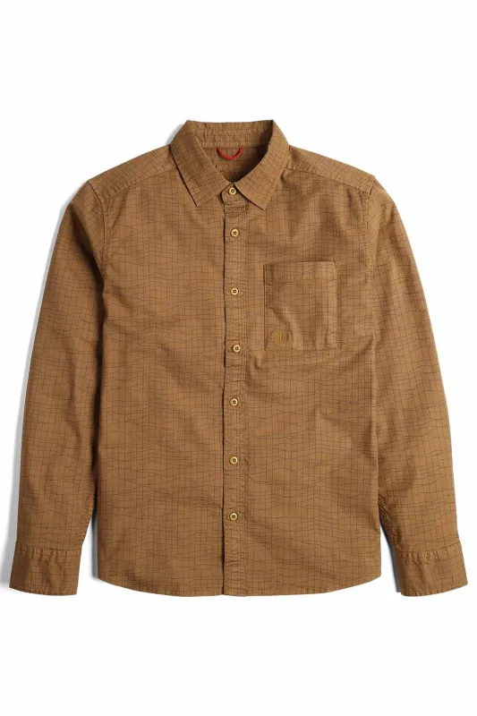 DIRT DESERT SHIRT Dark Khaki Terrain sold by REVOLVR Menswear