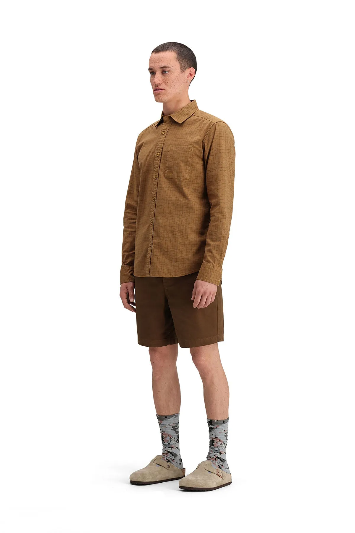 DIRT DESERT SHIRT Dark Khaki Terrain sold by REVOLVR Menswear product image thumbnail 3