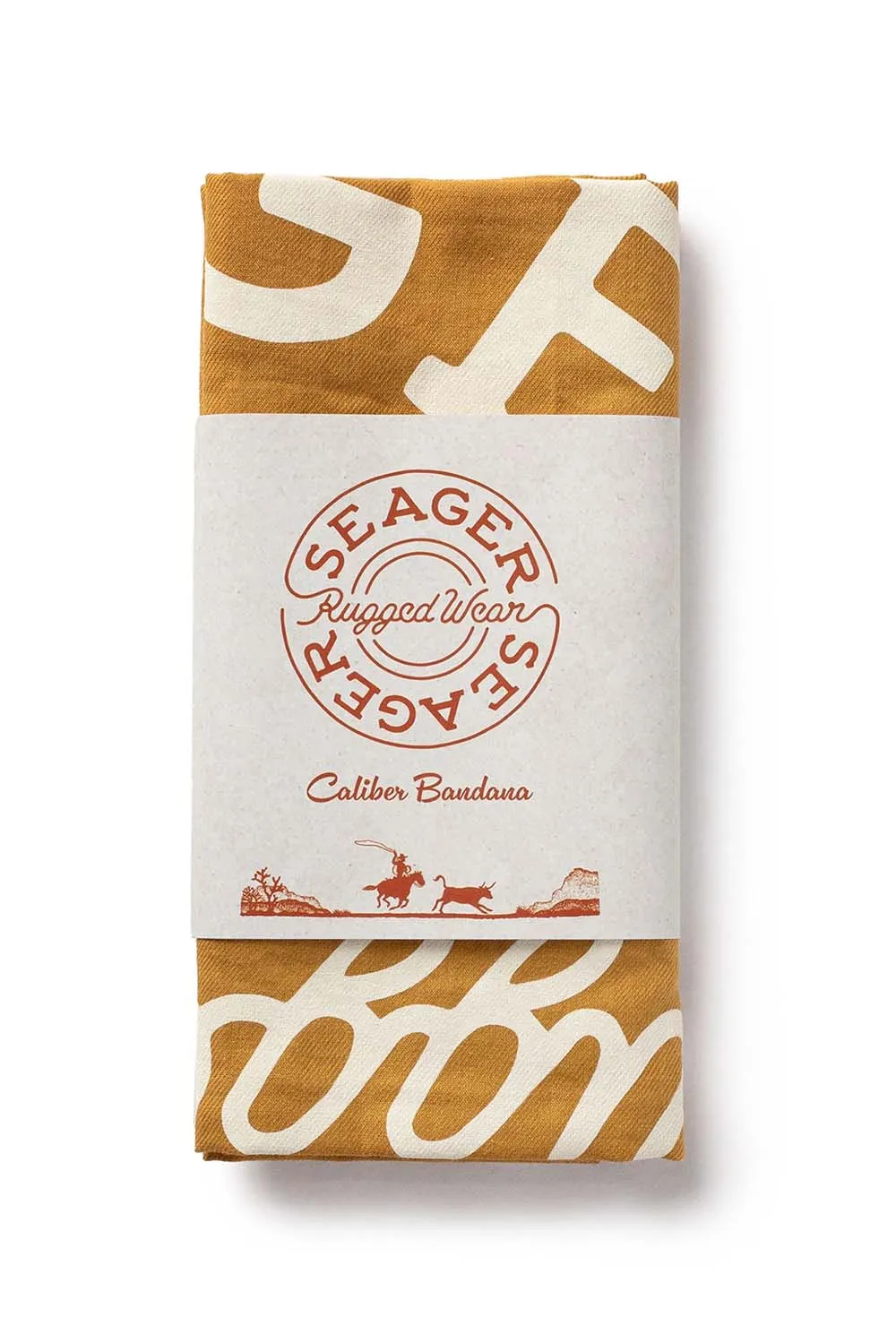 CALIBER BANDANA Old Gold sold by REVOLVR Menswear product image thumbnail 2