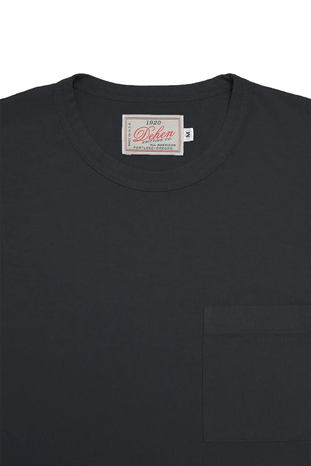 HEAVY DUTY POCKET TEE Dark Charcoal sold by REVOLVR Menswear product image thumbnail 2