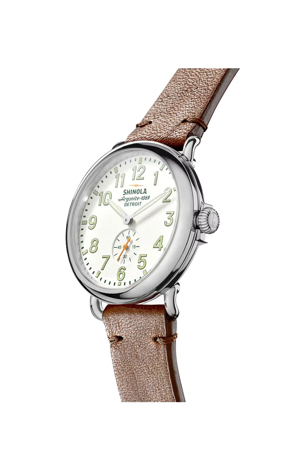 RUNWELL 41mm - ALABASTER/BRITISH TAN sold by REVOLVR Menswear product image thumbnail 2