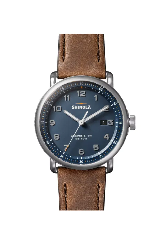 CANFIELD C56 43mm - BLUE/BRITISH TAN sold by REVOLVR Menswear