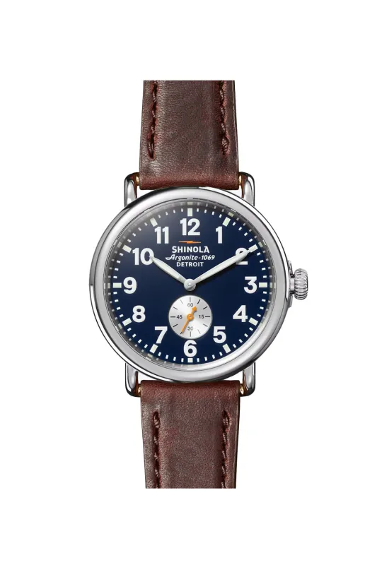 RUNWELL 41mm SUB SECOND - MIDNIGHT/CATTAIL sold by REVOLVR Menswear