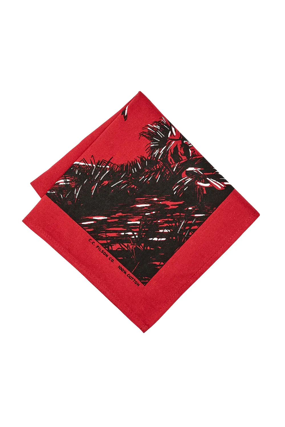 GREAT OUTDOORS BANDANA Red/Outdoorsman sold by REVOLVR Menswear product image thumbnail 2