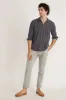 STRETCH SELVAGE SHIRT India Ink sold by REVOLVR Menswear