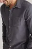 STRETCH SELVAGE SHIRT India Ink sold by REVOLVR Menswear