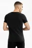 BASIC V-NECK Black sold by REVOLVR Menswear