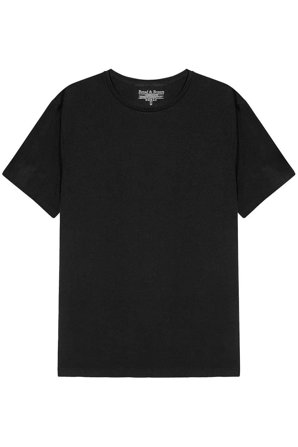 BASIC CREW NECK Black sold by REVOLVR Menswear