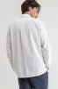 CLASSIC LINEN LS SHIRT Vintage White sold by REVOLVR Menswear