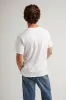 PIMA POCKET TEE White sold by REVOLVR Menswear