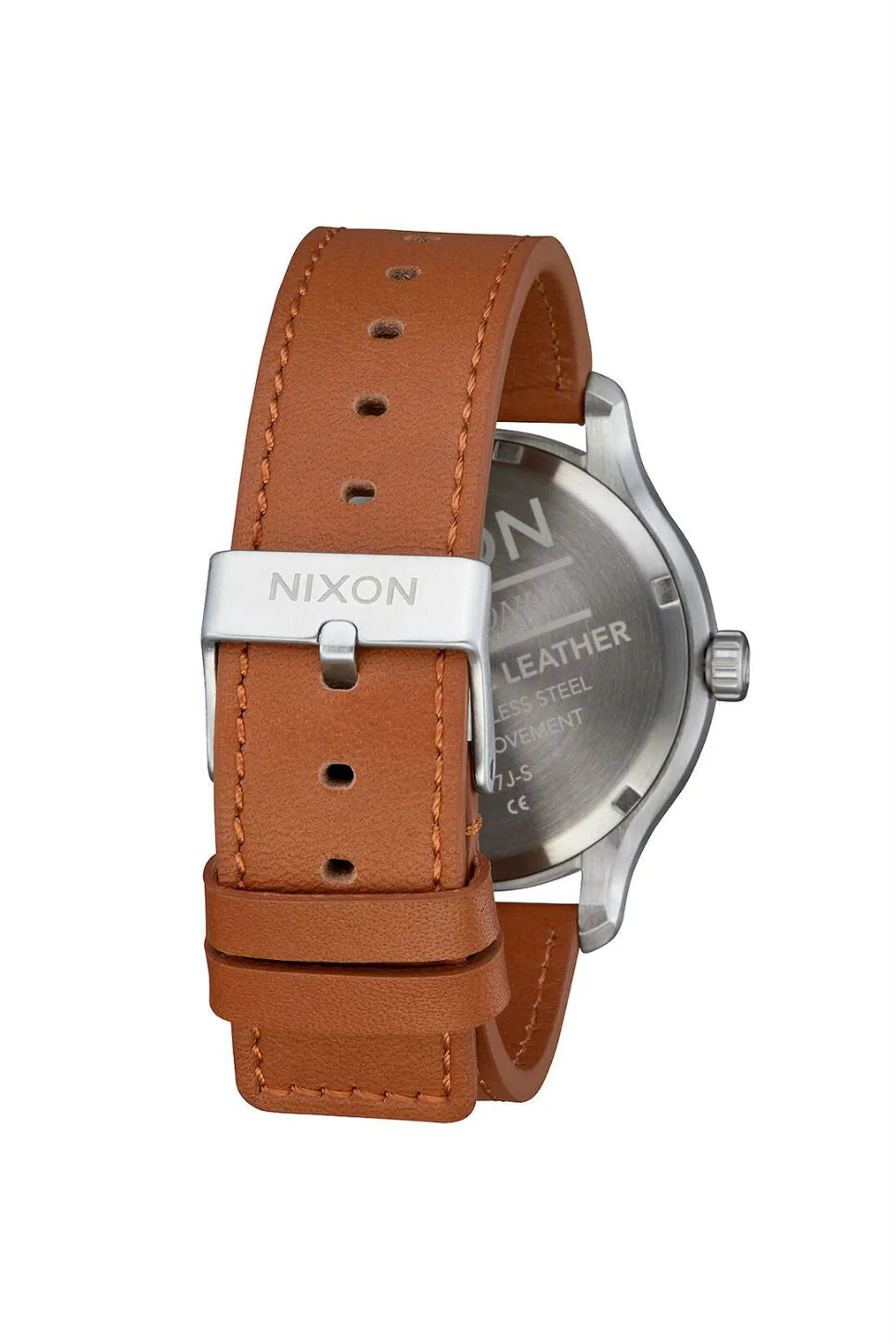 PATROL LEATHER WATCH - NAVY/SADDLE sold by REVOLVR Menswear product image thumbnail 3