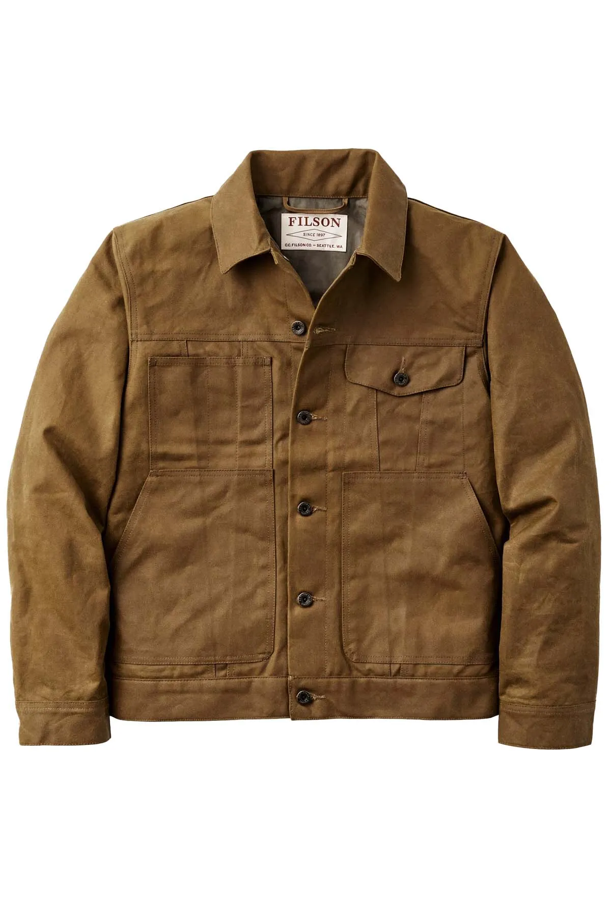 SHORT LINED CRUISER Dark Tan sold by REVOLVR Menswear