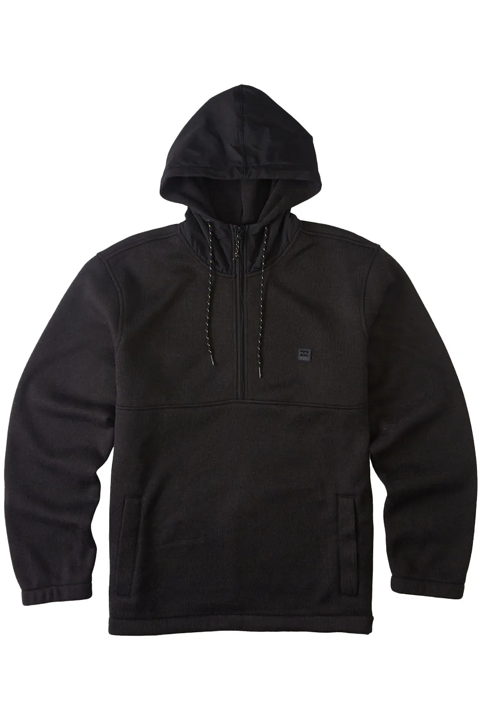 BOUNDARY PO HOODIE Black Heather sold by REVOLVR Menswear