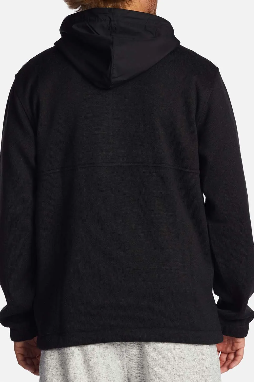 BOUNDARY PO HOODIE Black Heather sold by REVOLVR Menswear product image thumbnail 4