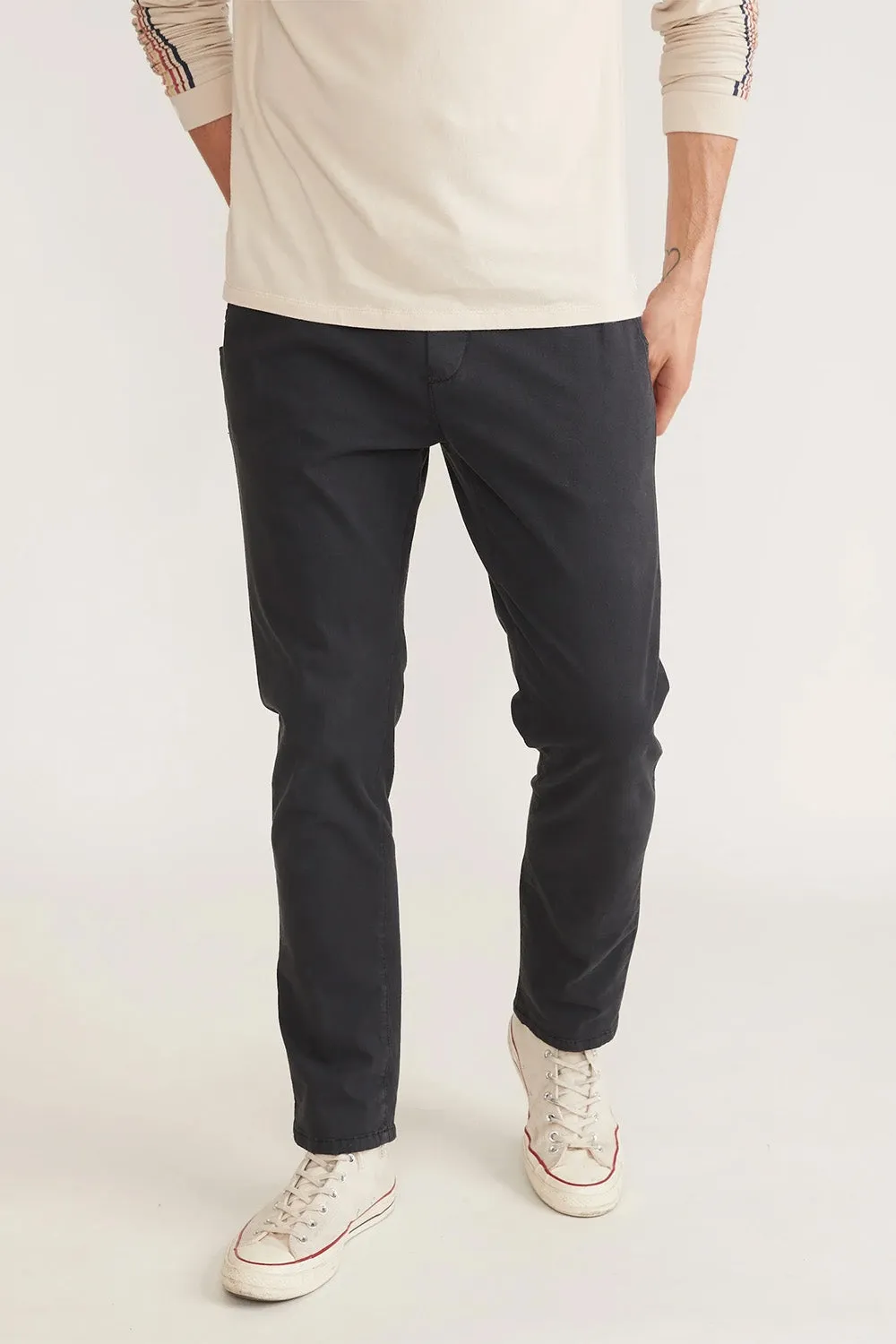 SATURDAY SLIM FIT PANT Washed Black sold by REVOLVR Menswear product image thumbnail 2