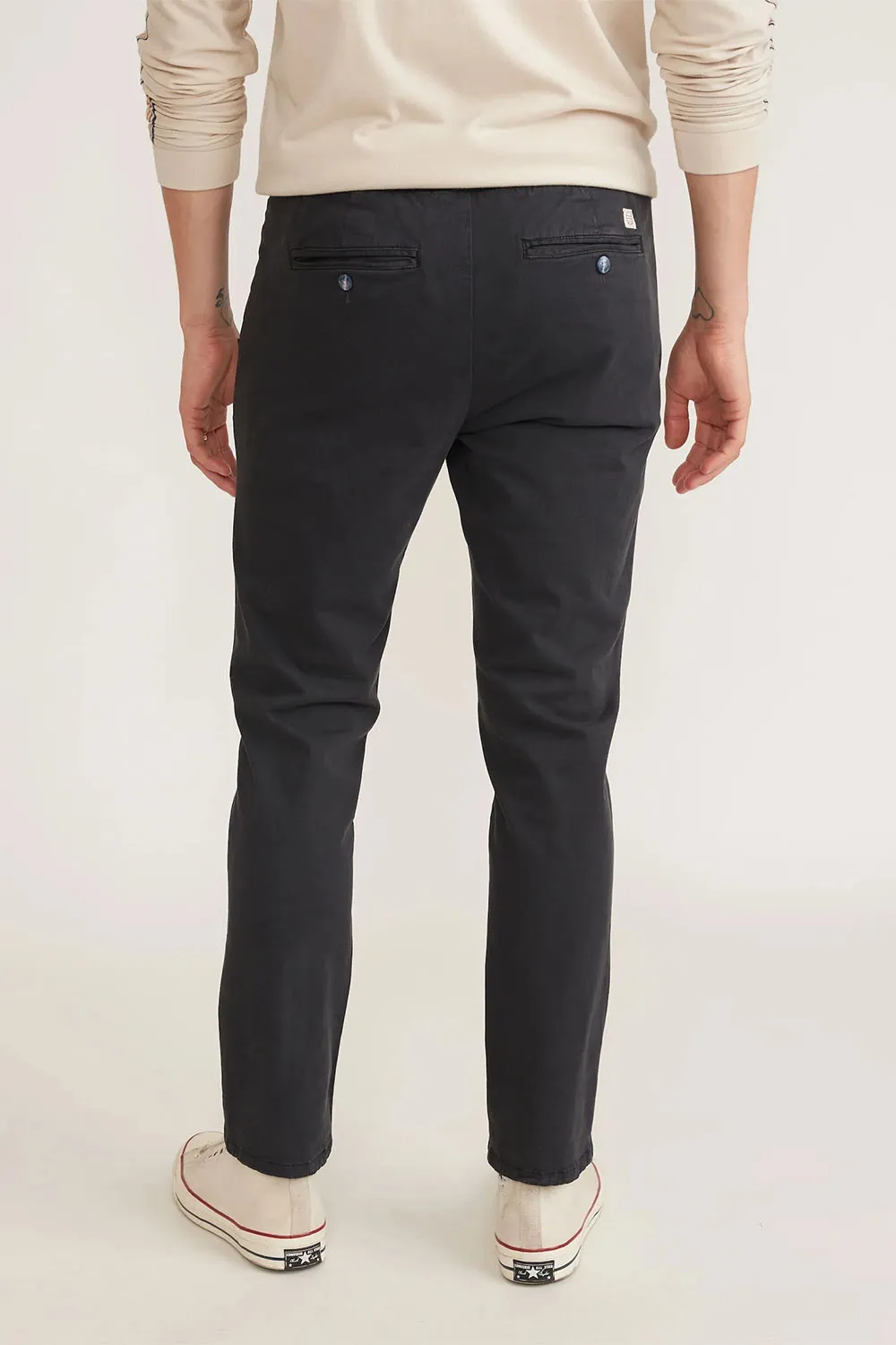 SATURDAY SLIM FIT PANT Washed Black sold by REVOLVR Menswear product image thumbnail 4