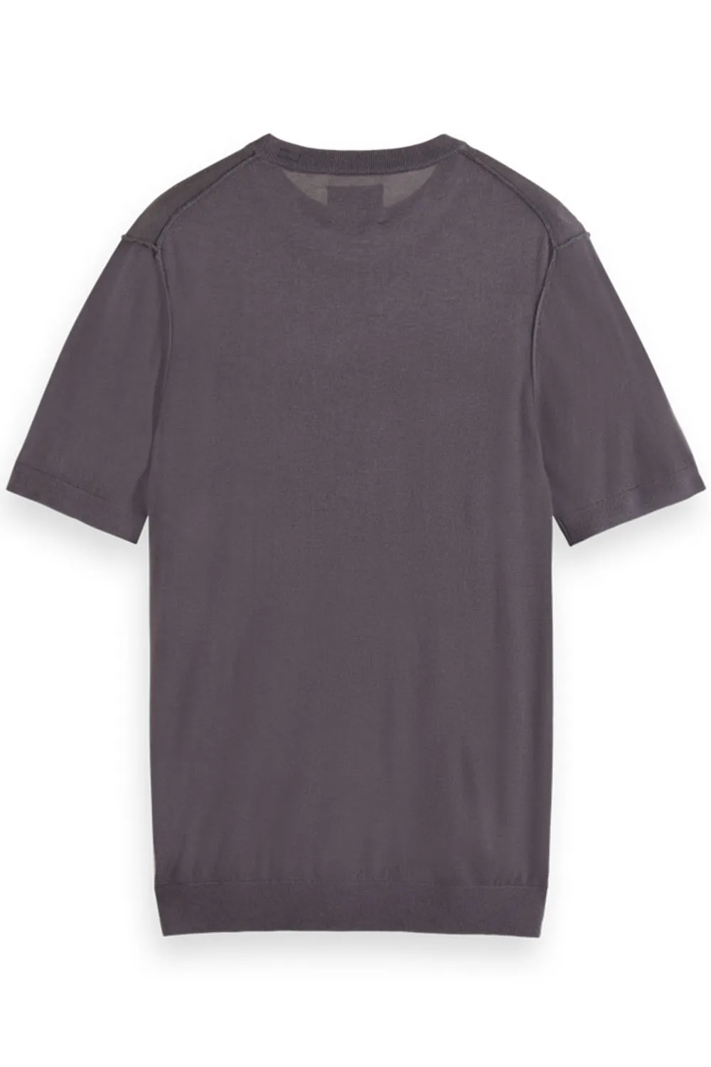 KNITTED T-SHIRT Antracite sold by REVOLVR Menswear product image thumbnail 2