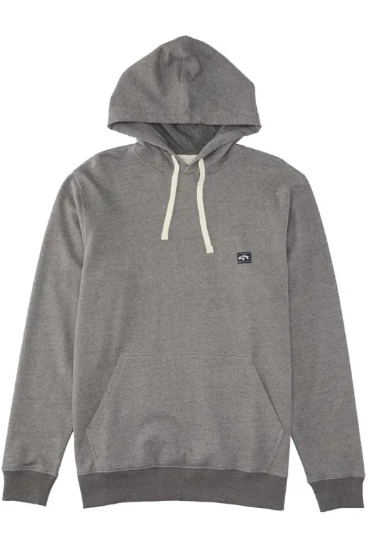 ALL DAY PO HOODIE Dark Grey Heather sold by REVOLVR Menswear
