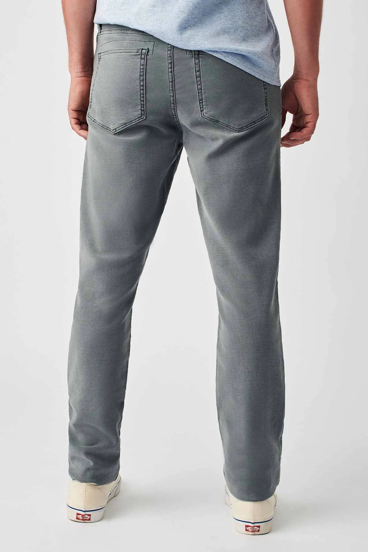 STRETCH TERRY 5 POCKET - SLATE sold by REVOLVR Menswear product image thumbnail 4