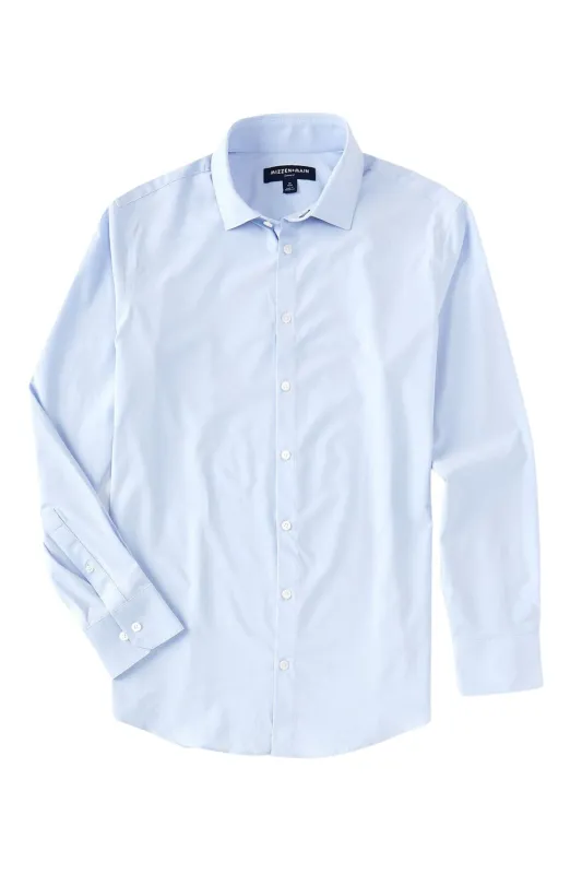 LEEWARD LS Light Blue Solid sold by REVOLVR Menswear