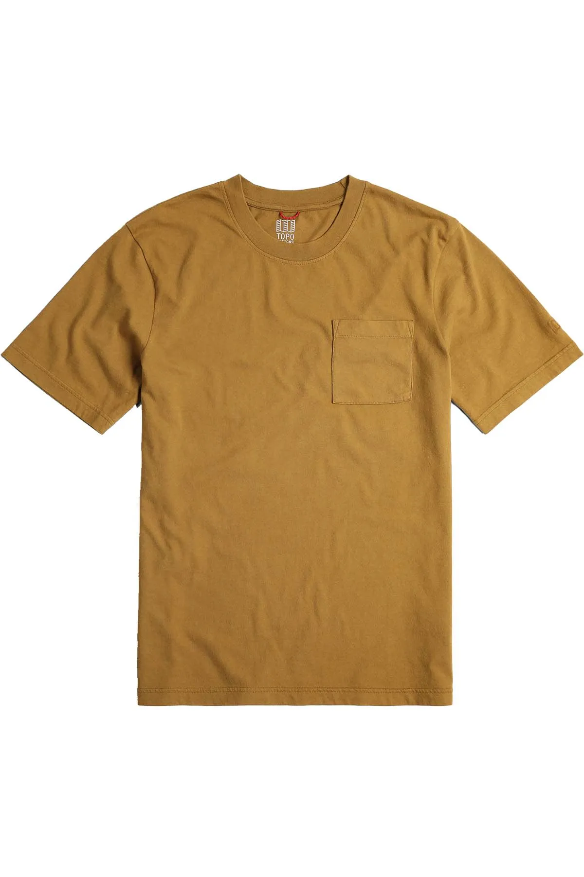 DIRT POCKET TEE Dark Khaki sold by REVOLVR Menswear